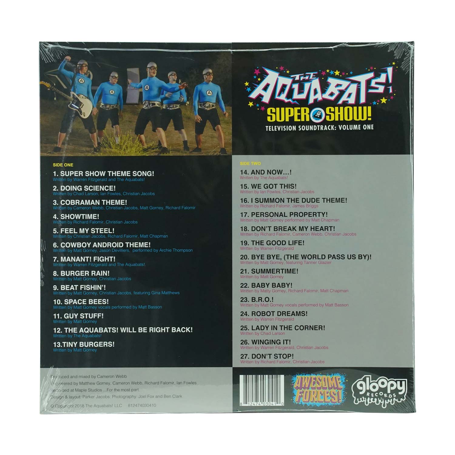 Aquabats The Aquabats - Supershow Soundtrack: Volume One LP (Purple) Vinyl