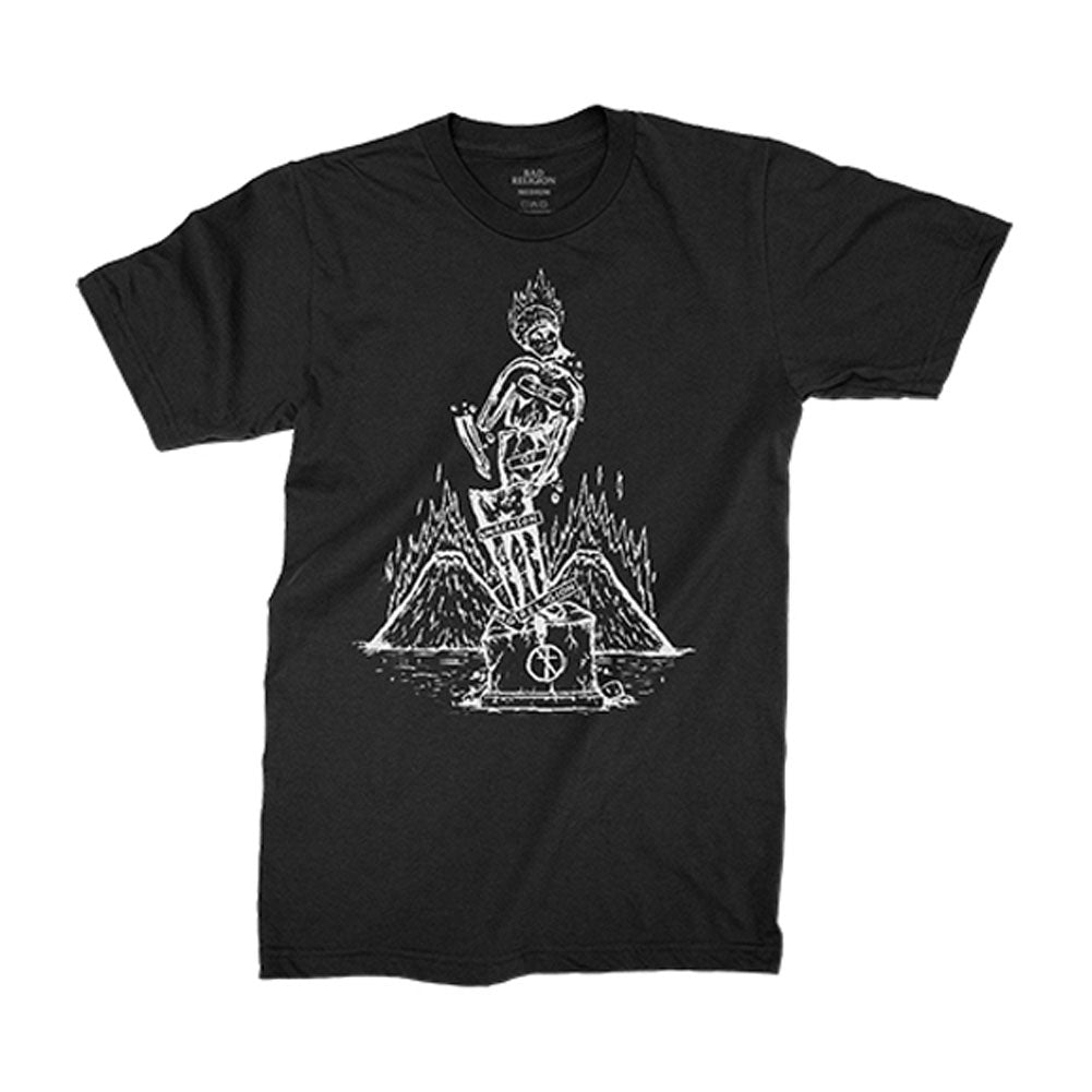 Bad Religion Statue Black Tee T-shirt