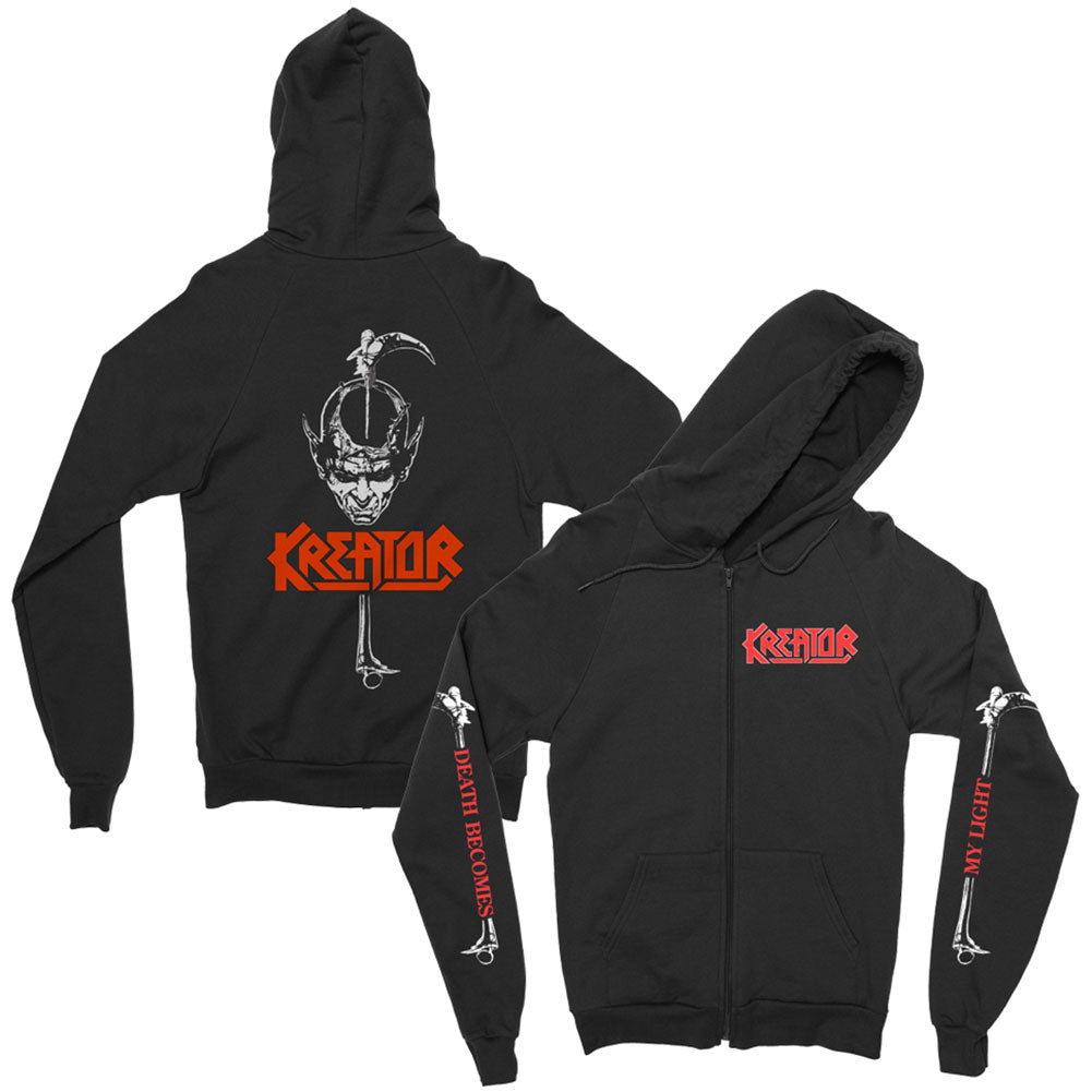 Scythe Zip Up Hoodie Zippered Hooded Sweatshirt