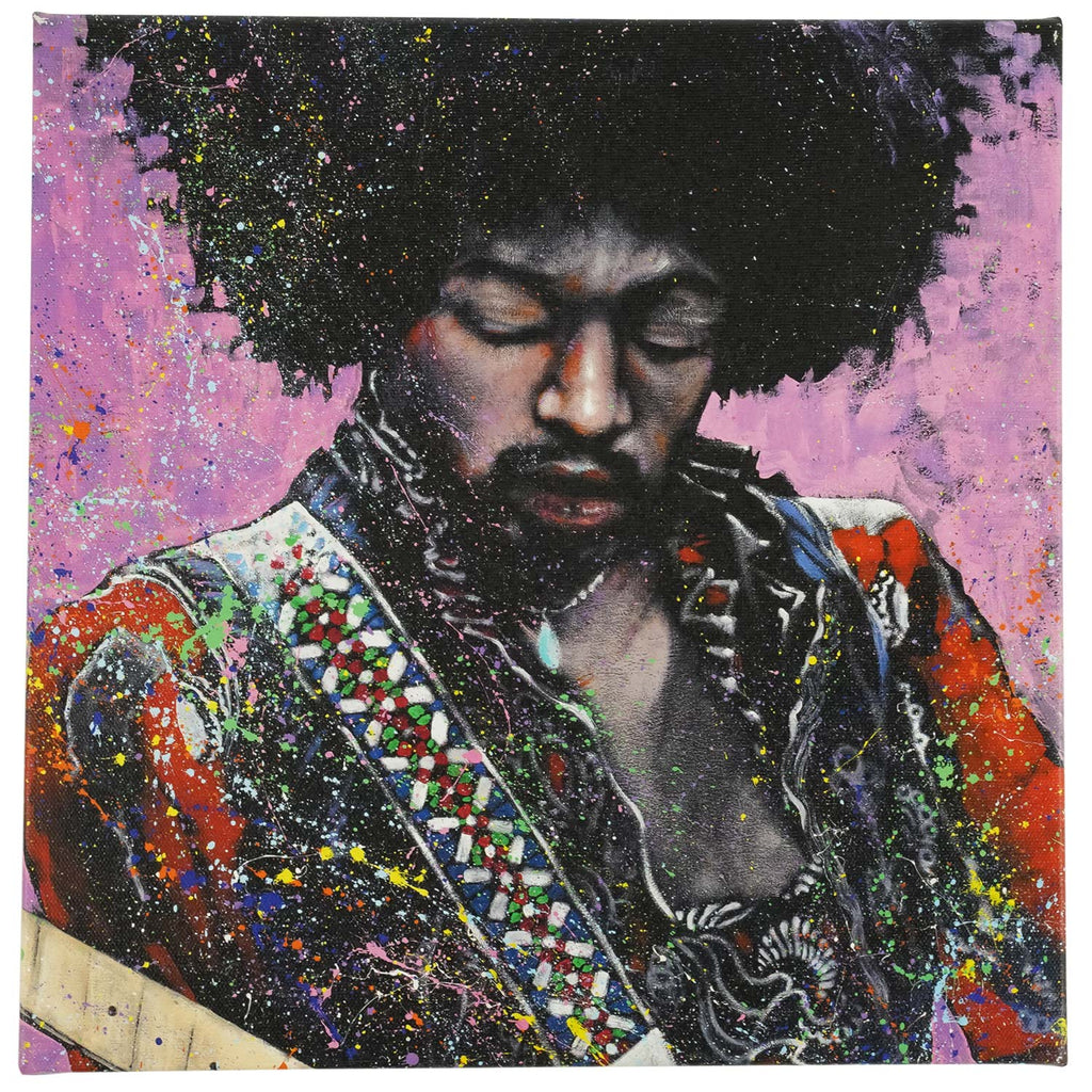 Jimi Hendrix Jimi 12x12 Canvas Art