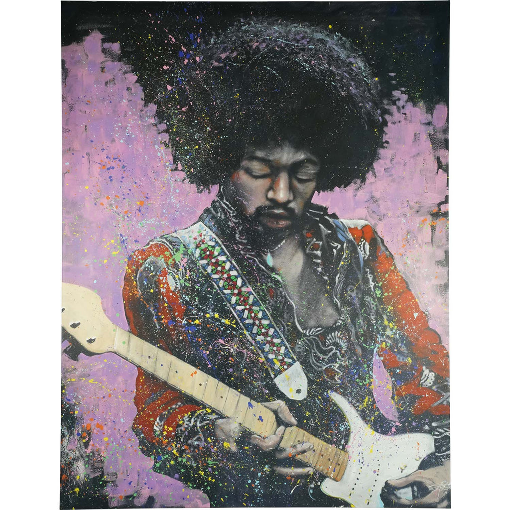 Jimi Hendrix Jimi 36x48 Canvas Art
