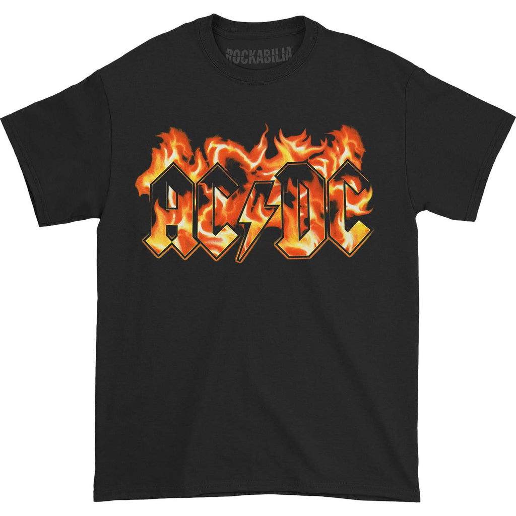 AC/DC AC/DC Flames T-shirt 414525 | Rockabilia Merch Store
