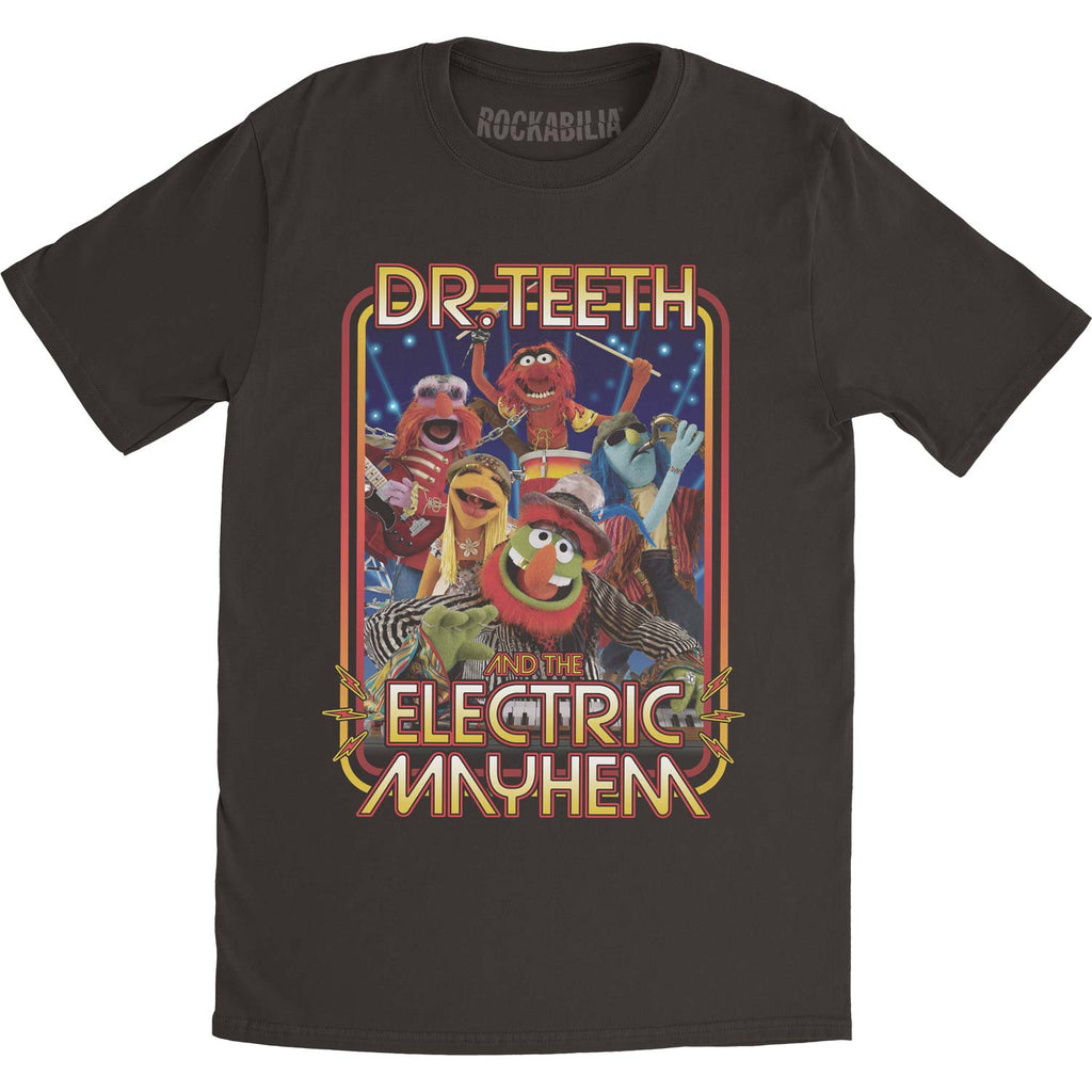 Muppets The Muppets Dr. Teeth Band Slim Fit T-shirt