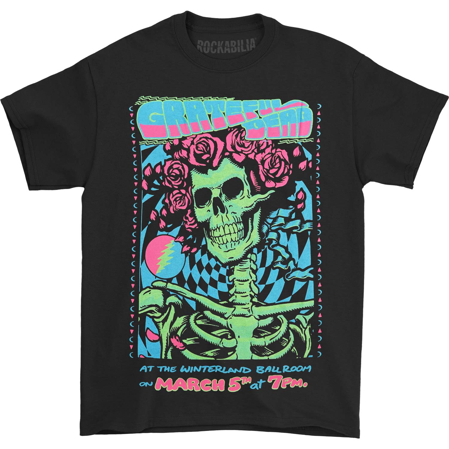 Bertha Blacklight T-shirt