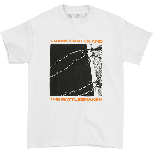 Frank Carter & The Rattlesnakes Barbed Wire Tee (White) T-shirt