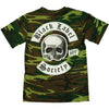 BLS Worldwide Camo White Printed Tee T-shirt