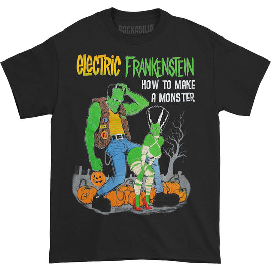 Electric Frankenstein How To Make A Monster T-shirt