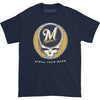 Steal Your Base Team Color Milwaukee Brewers T-shirt