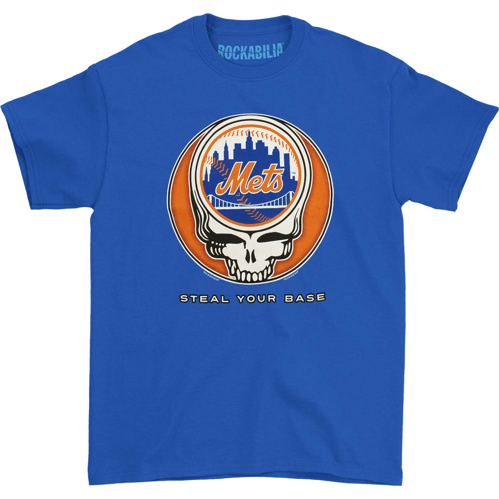 Grateful Dead Steal Your Base Team Color New York Mets T-shirt