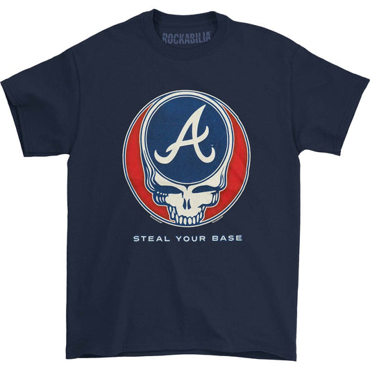 Grateful Dead Grateful Dead Steal Your Base Team Color Atlanta Braves T-shirt