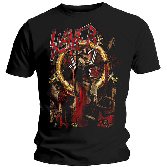 Slayer Reign in Blood 30th Anniversary (Back Print) Slim Fit T-shirt