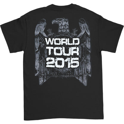 Slayer Nation 2014 Dates (Ex-Tour with Back Print) Slim Fit T-shirt