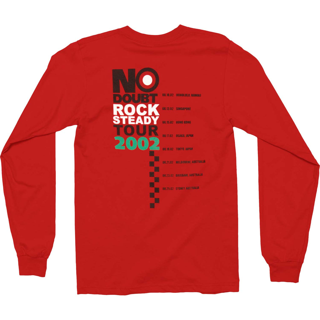 No Doubt Group on Red Long Sleeve