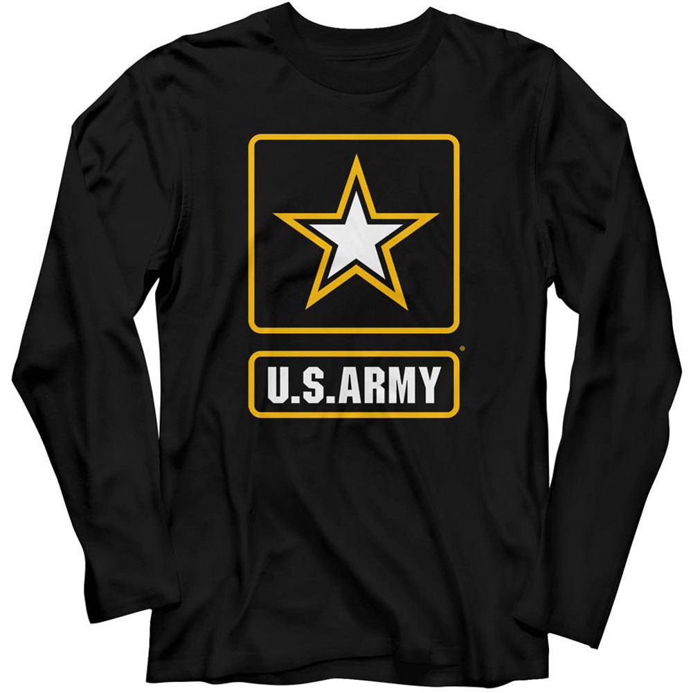 Army Color Logo Long Sleeve 415026 | Rockabilia Merch Store