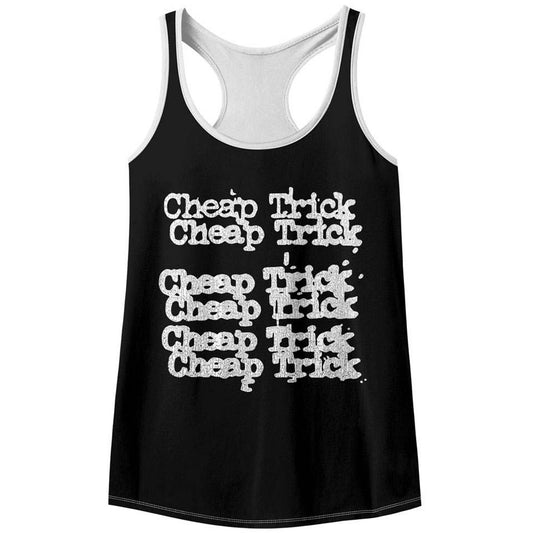 Cheap Trick Name Repeat Junior Top