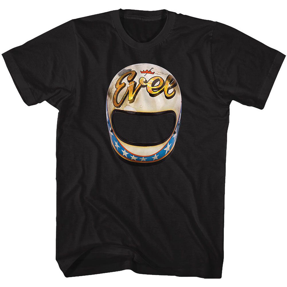 Evel Knievel Worn Helmet T-shirt