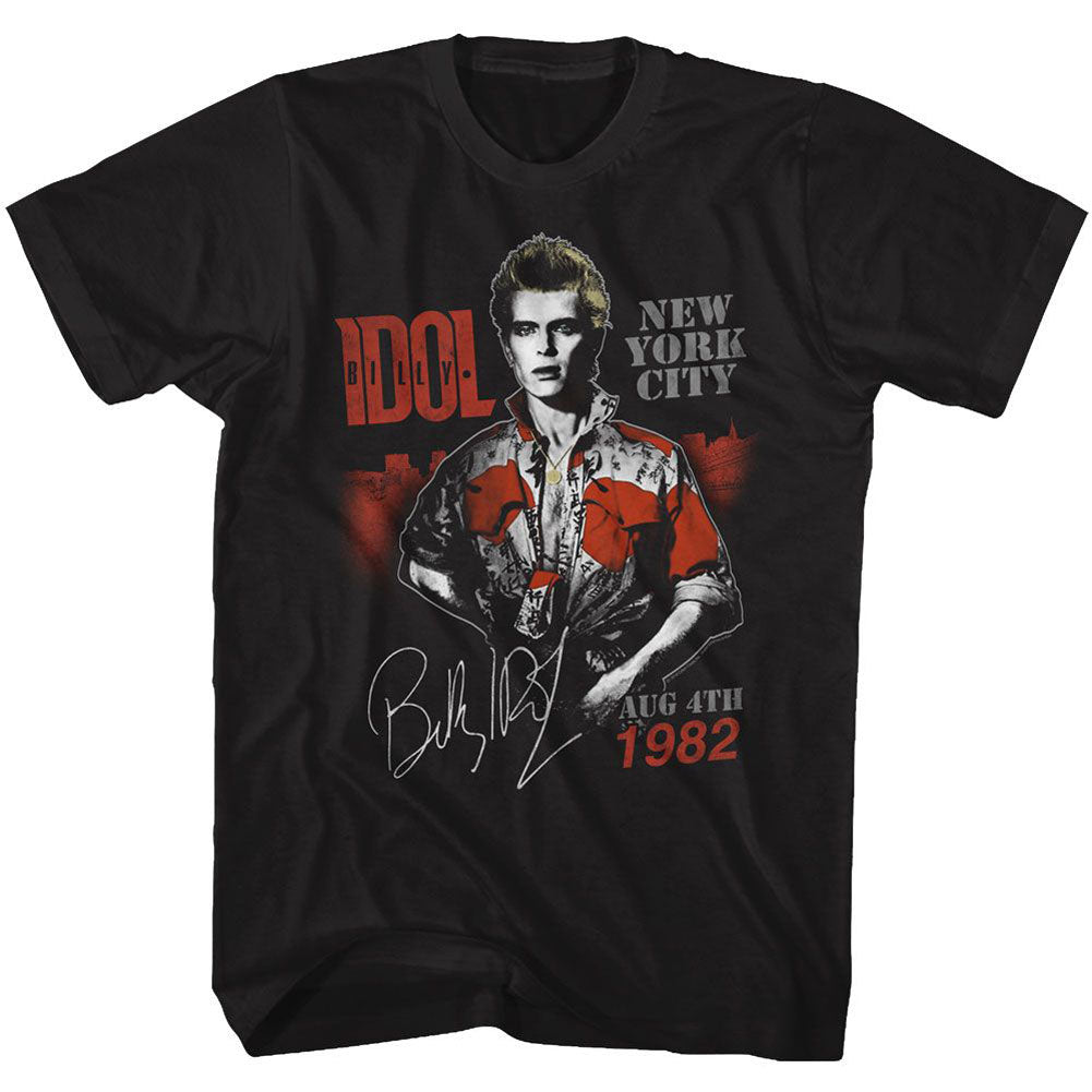 Billy Idol Aug '82 T-shirt
