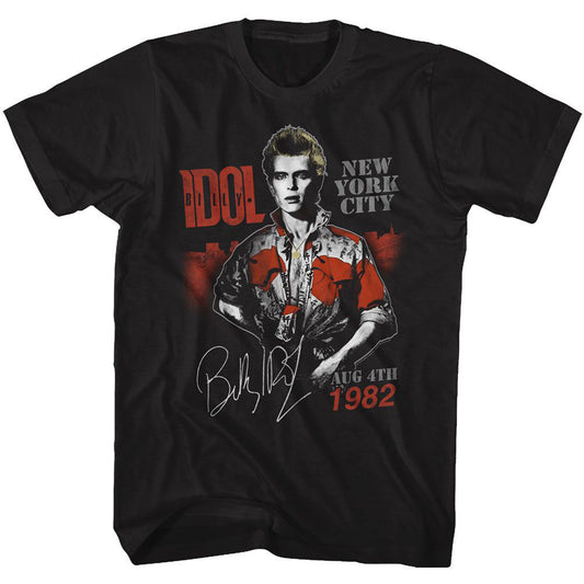 Billy Idol Aug '82 T-shirt