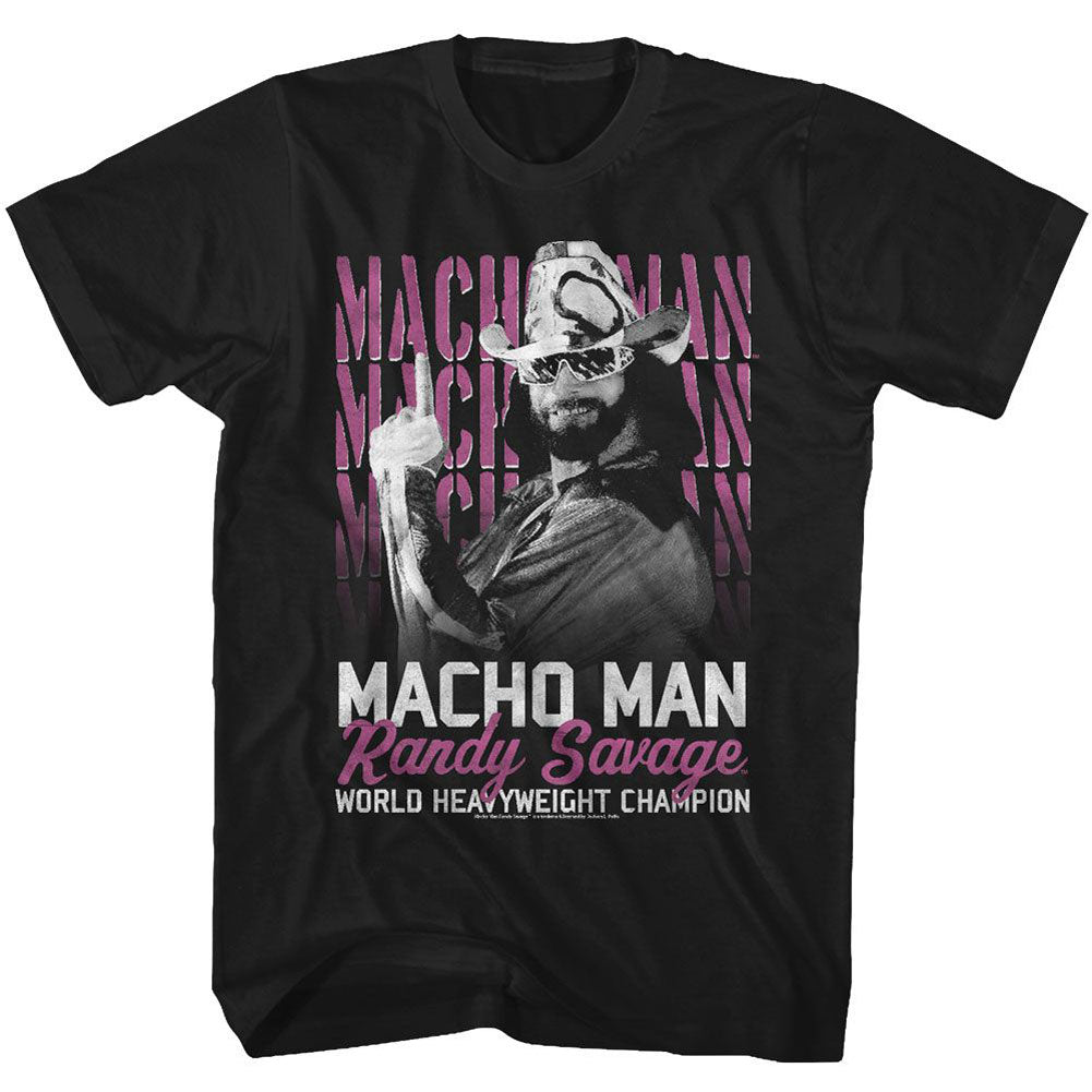 Macho Man Heavyweight Champ T-shirt