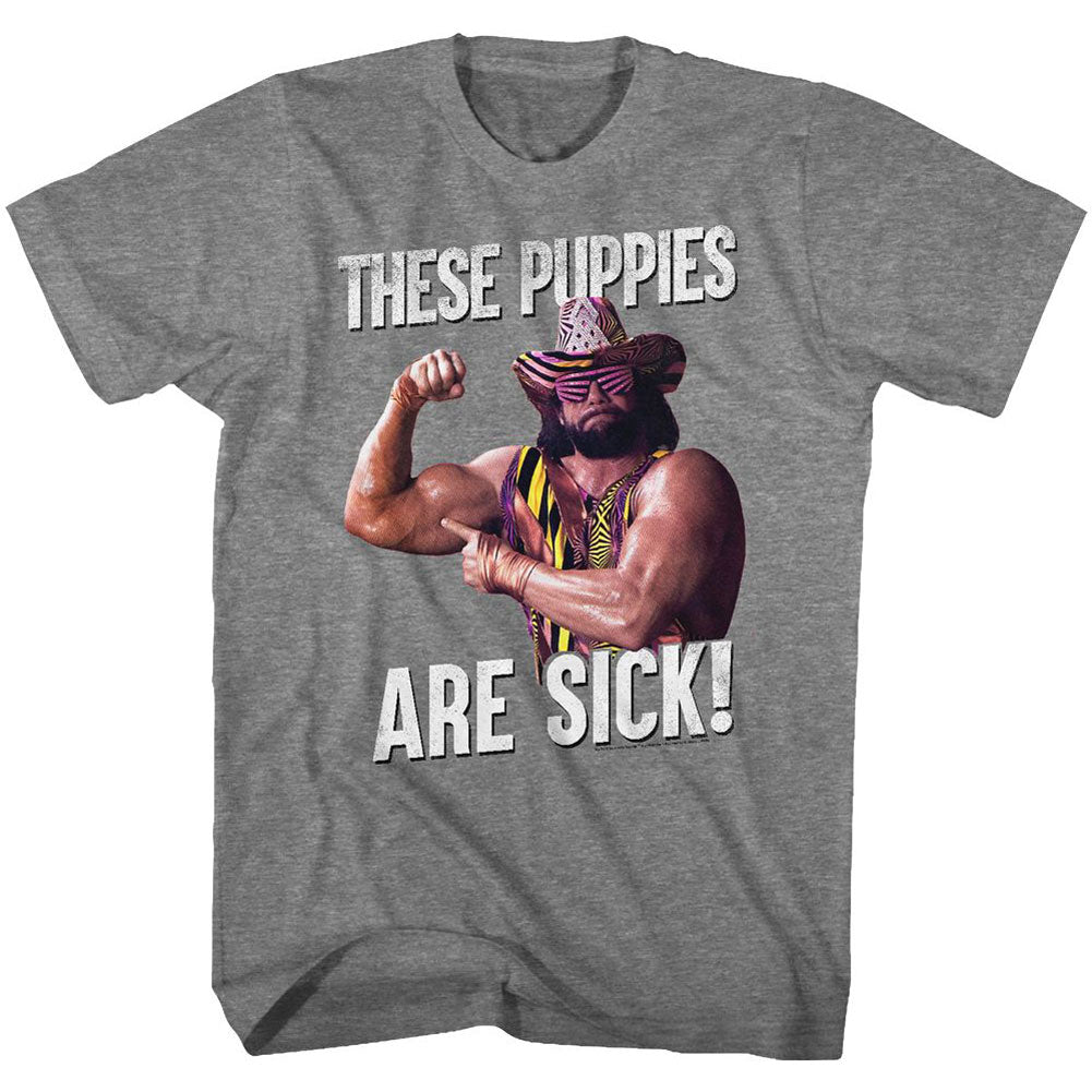 Macho Man These Puppies T-shirt