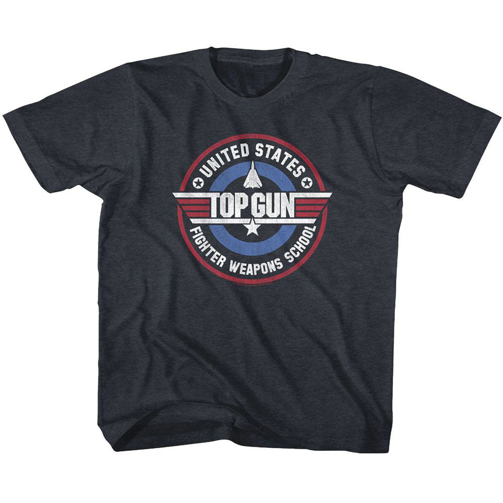 Top Gun Weapons School Kids Childrens T-shirt