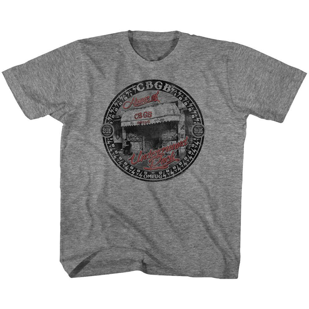 Cbgb Circle Scene Youth T-shirt