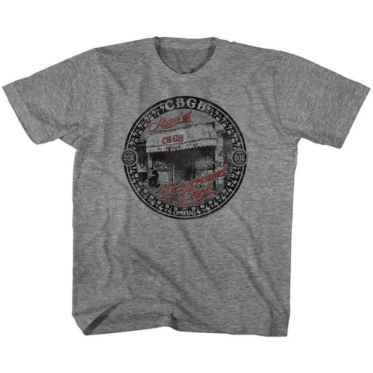 Cbgb Circle Scene Youth T-shirt