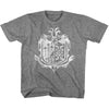 Weathered World Emblem Youth T-shirt