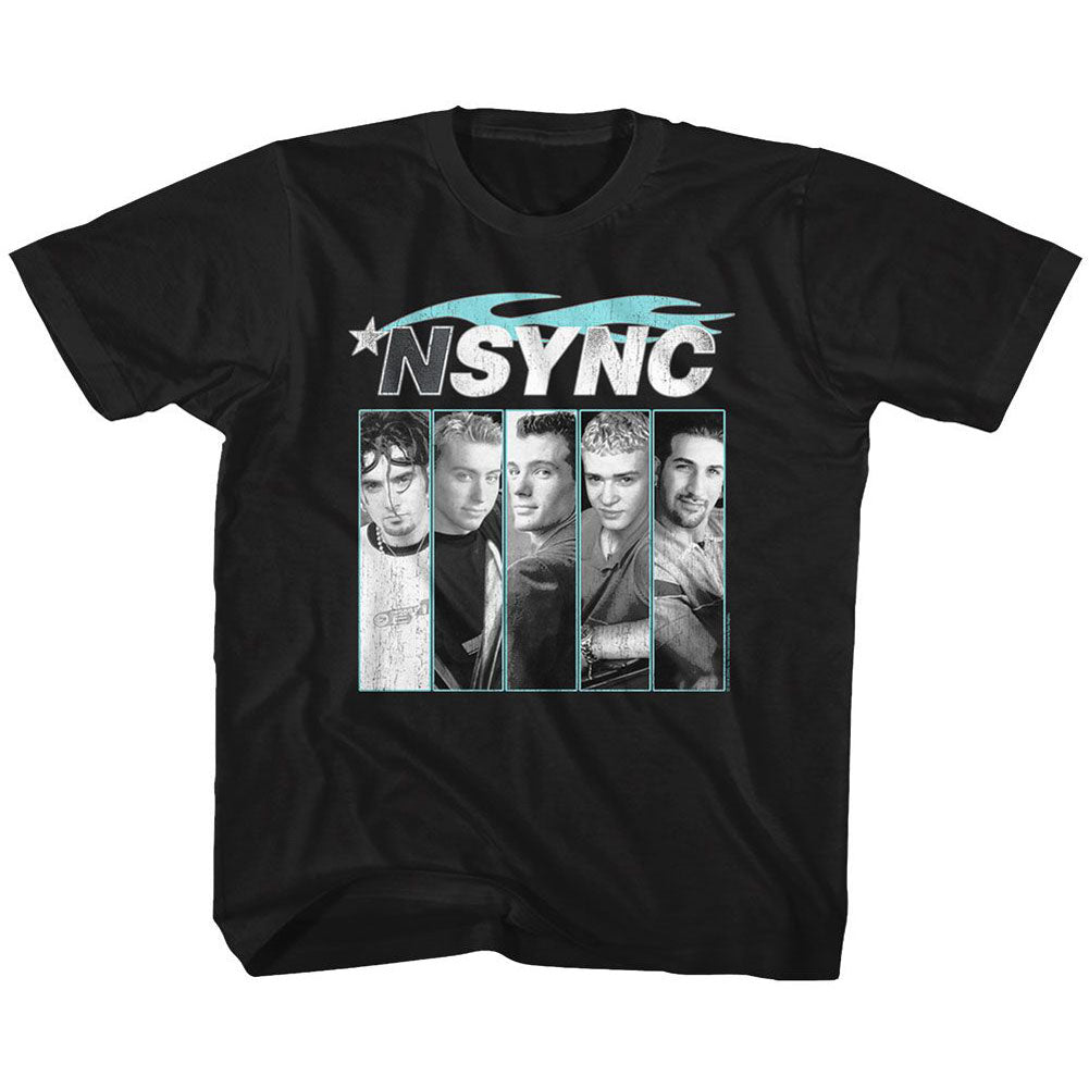 Nsync Blue Flame Youth T-shirt