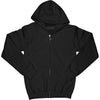 Zippered Hooded Sweatshirt