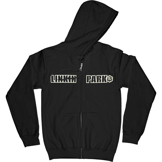 Linkin Park Zippered Hooded Sweatshirt
