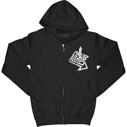 Face To Face Zippered Hooded Sweatshirt