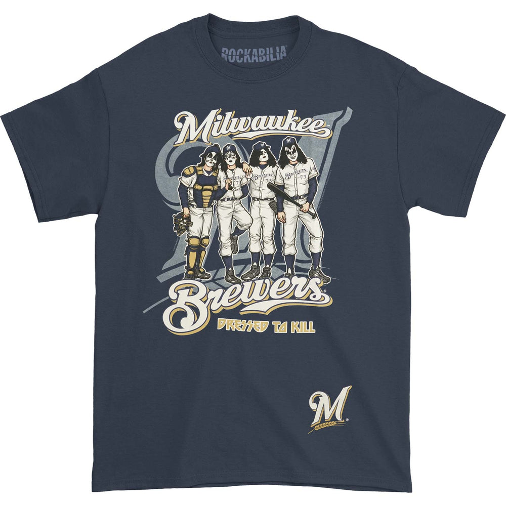 Milwaukee Brewers Kiss Shirts Dressed To Kill funny shirts, gift shirts,  Tshirt, Hoodie, Sweatshirt , Long Sleeve, Youth, Graphic Tee » Cool Gifts  for You - Mfamilygift