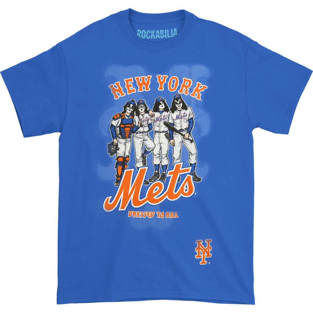 KISS New York Mets Dressed To Kill T-shirt