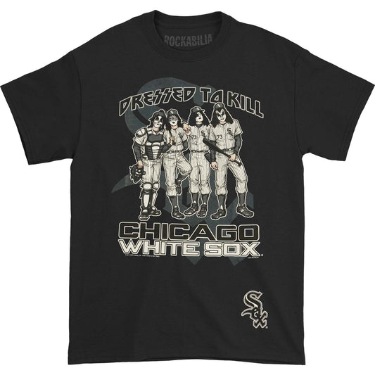 KISS KISS Chicago White Sox Dressed To Kill T-shirt