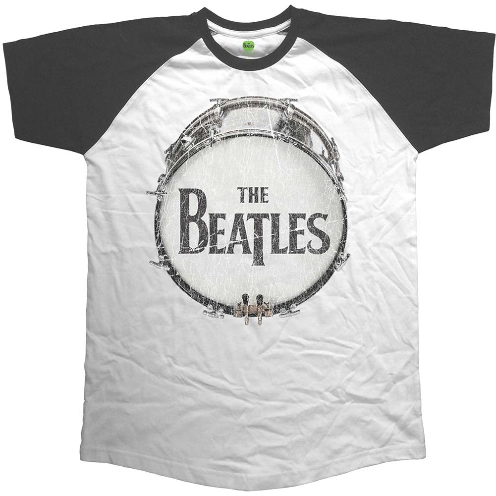 Beatles Original Vintage Drum Raglan Short Sleeve