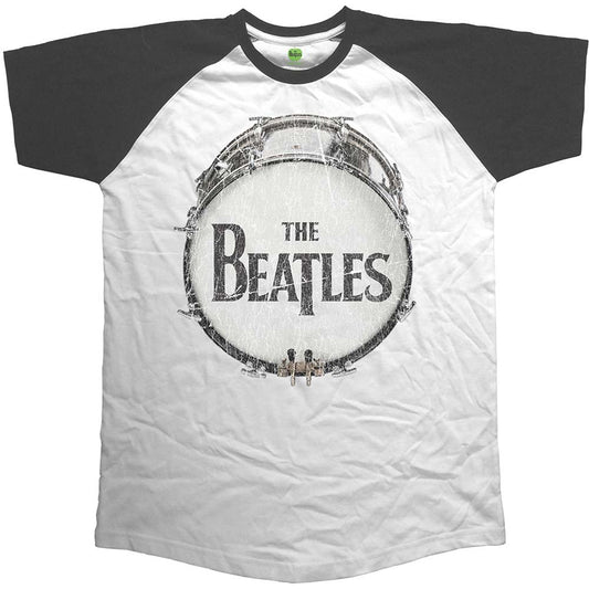 Beatles Beatles Original Vintage Drum Raglan Short Sleeve