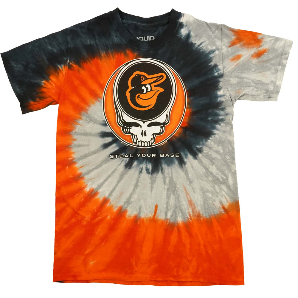 Get Buy Grateful Dead Baltimore Orioles Steal Your Base Sweatshirt