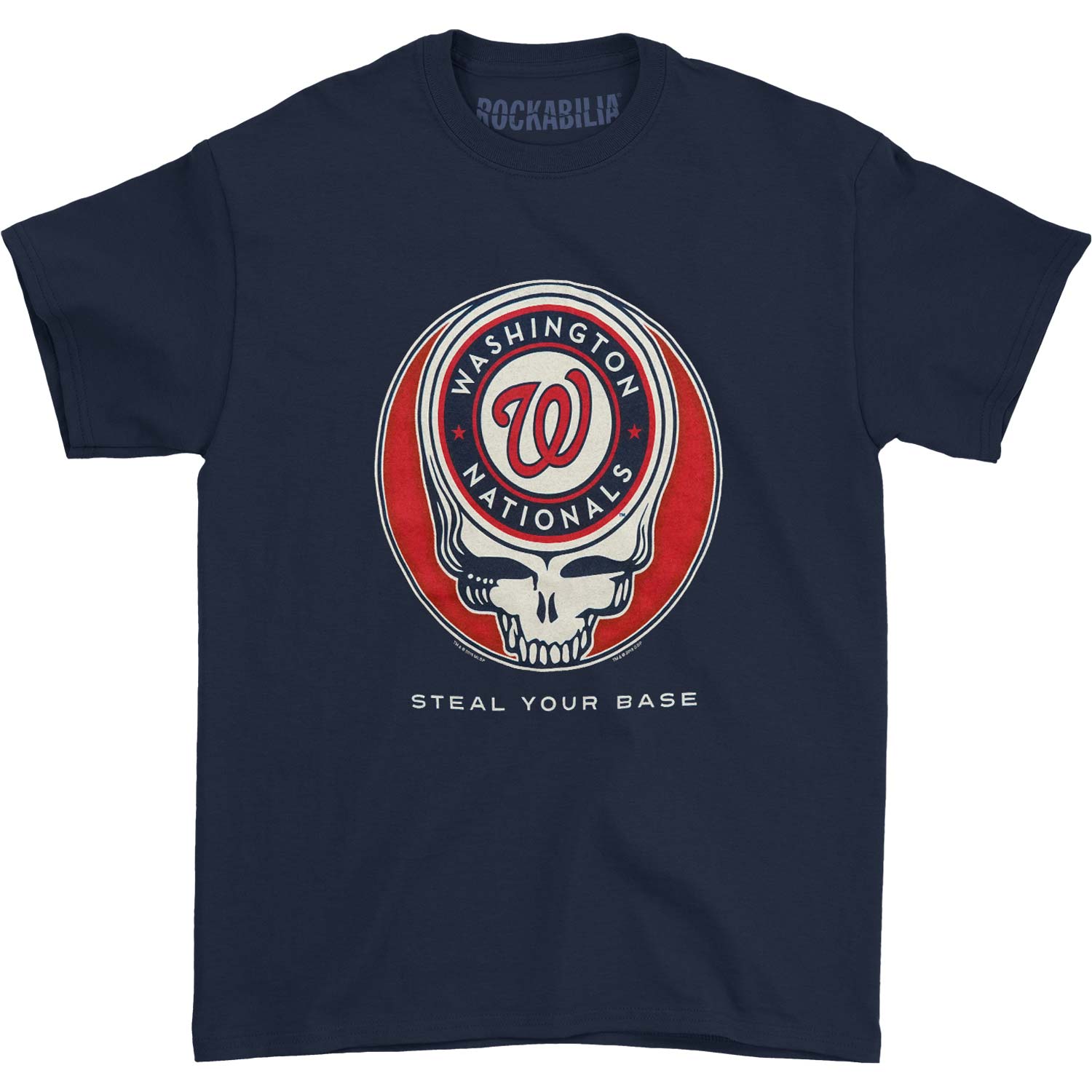 Grateful Dead Grateful Dead Washington Nationals Steal Your Base T-shirt