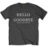 Hello, Goodbye (Back Print) Slim Fit T-shirt