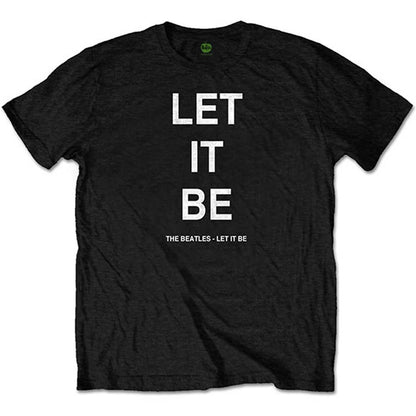 Let It Be (Back Print) Slim Fit T-shirt