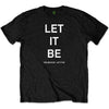 Let It Be (Back Print) Slim Fit T-shirt