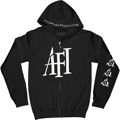 AFI Zippered Hooded Sweatshirt