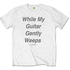 My Guitar Gently Weeps (Back Print) Slim Fit T-shirt