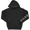 Zippered Hooded Sweatshirt