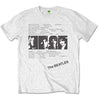 White Album Tracks (Back Print) Slim Fit T-shirt