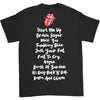 Honk Album Tracklist (Back Print) Slim Fit T-shirt