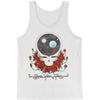 Space Your Face Men's White Tank Top Mens Tank