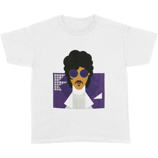 Prince Purple Rain Character Youth Tee Childrens T-shirt