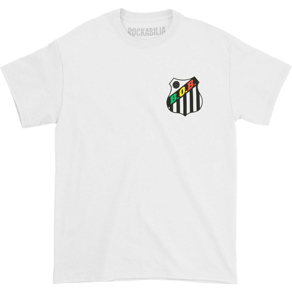 Bob Marley football white t shirt soccer rasta reggae top - mens and kids  sizes